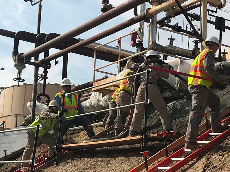 Hillside Shotcrete Stabilization